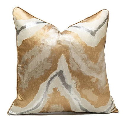 Modern Gold Marble Cushion Cover