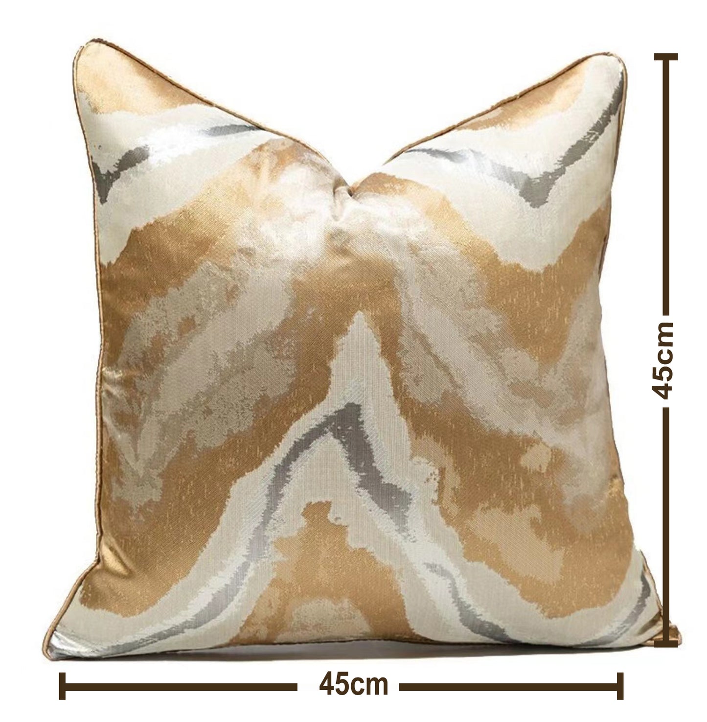 Modern Gold Marble Cushion Cover