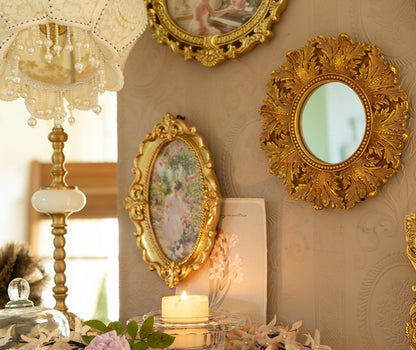 French Style Gold Photo Frame Wall Art