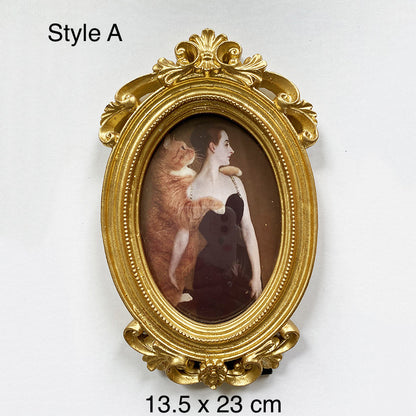 French Style Gold Photo Frame Wall Art