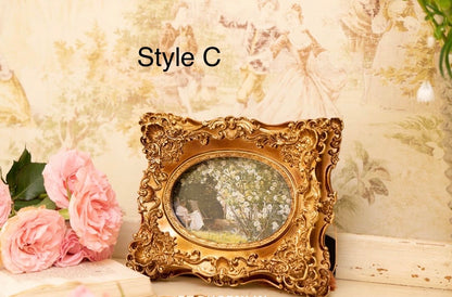 Victorian Vintage Style Photo Frame Wall Art