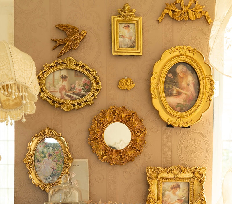 French Style Gold Photo Frame Wall Art