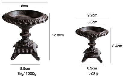 Black Metal Candlestick Holders