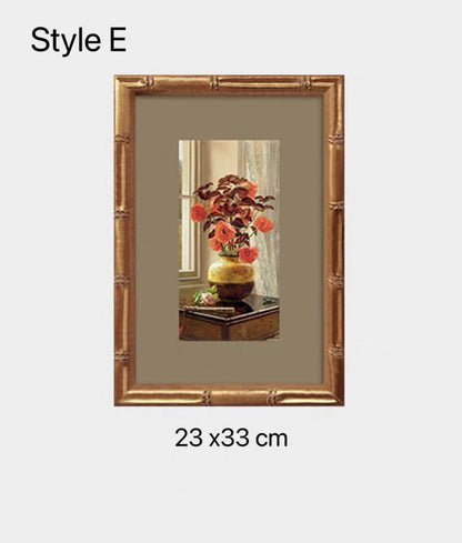 French Style Gold Photo Frame Wall Art