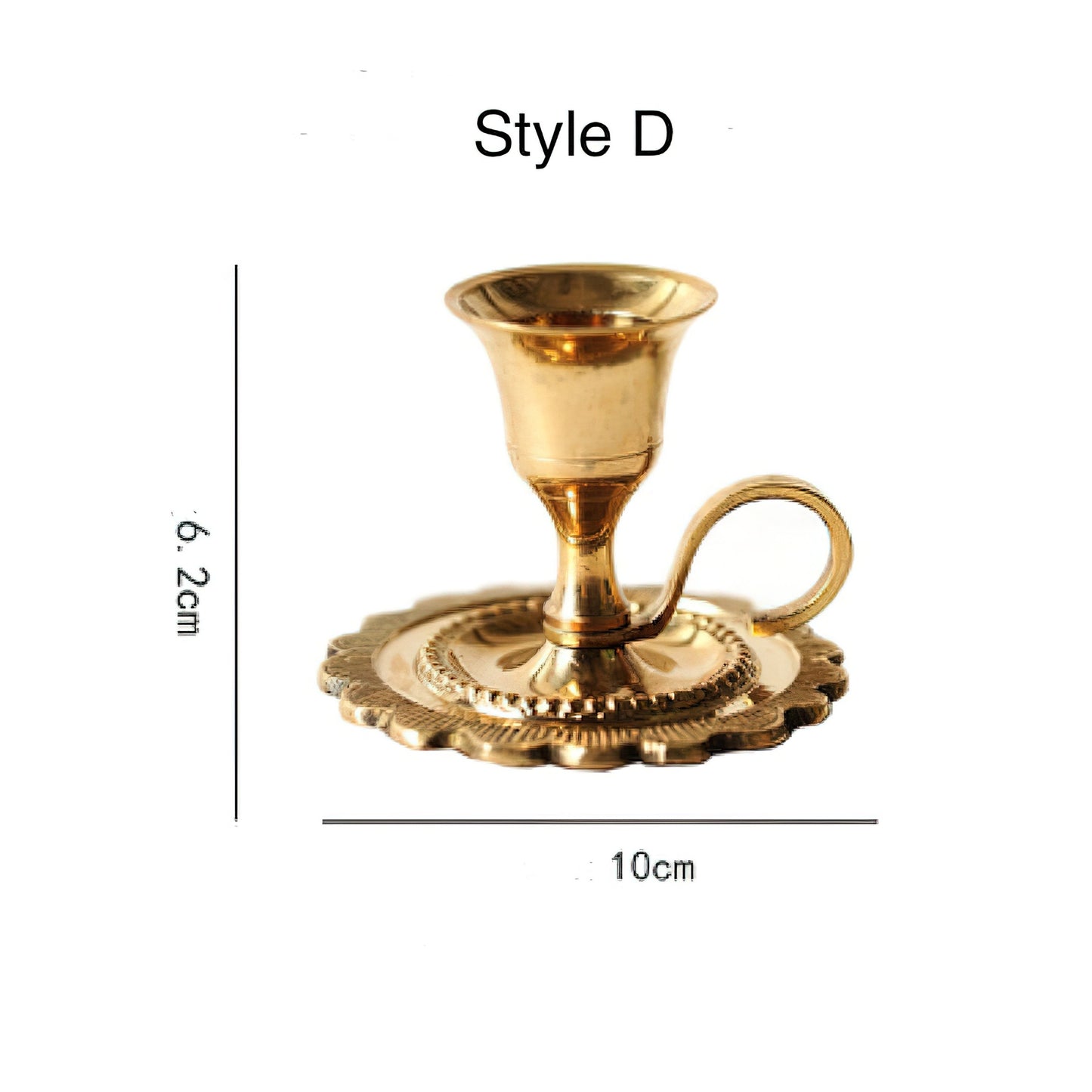 Gold Candlestick Holders