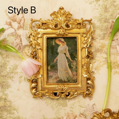 Victorian Vintage Style Photo Frame Wall Art