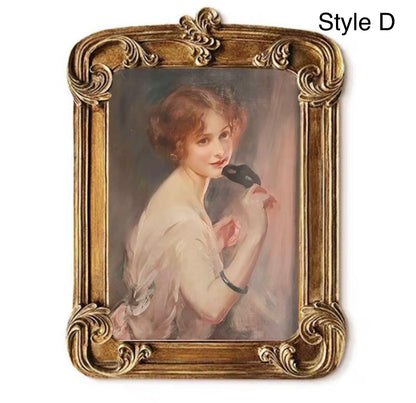 French Style Bronze Photo Frame Wall Art