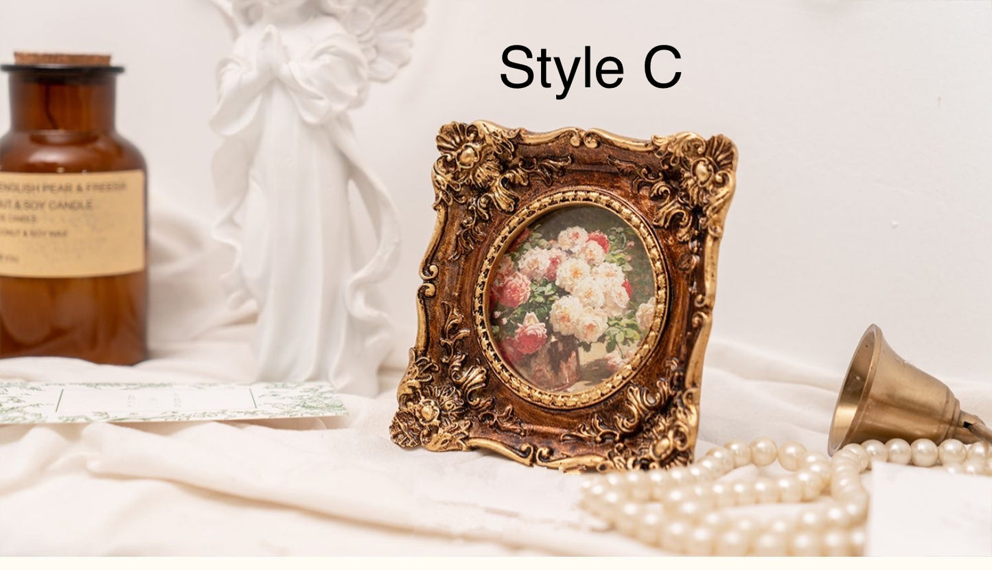 French Style Bronze Photo Frame Wall Art