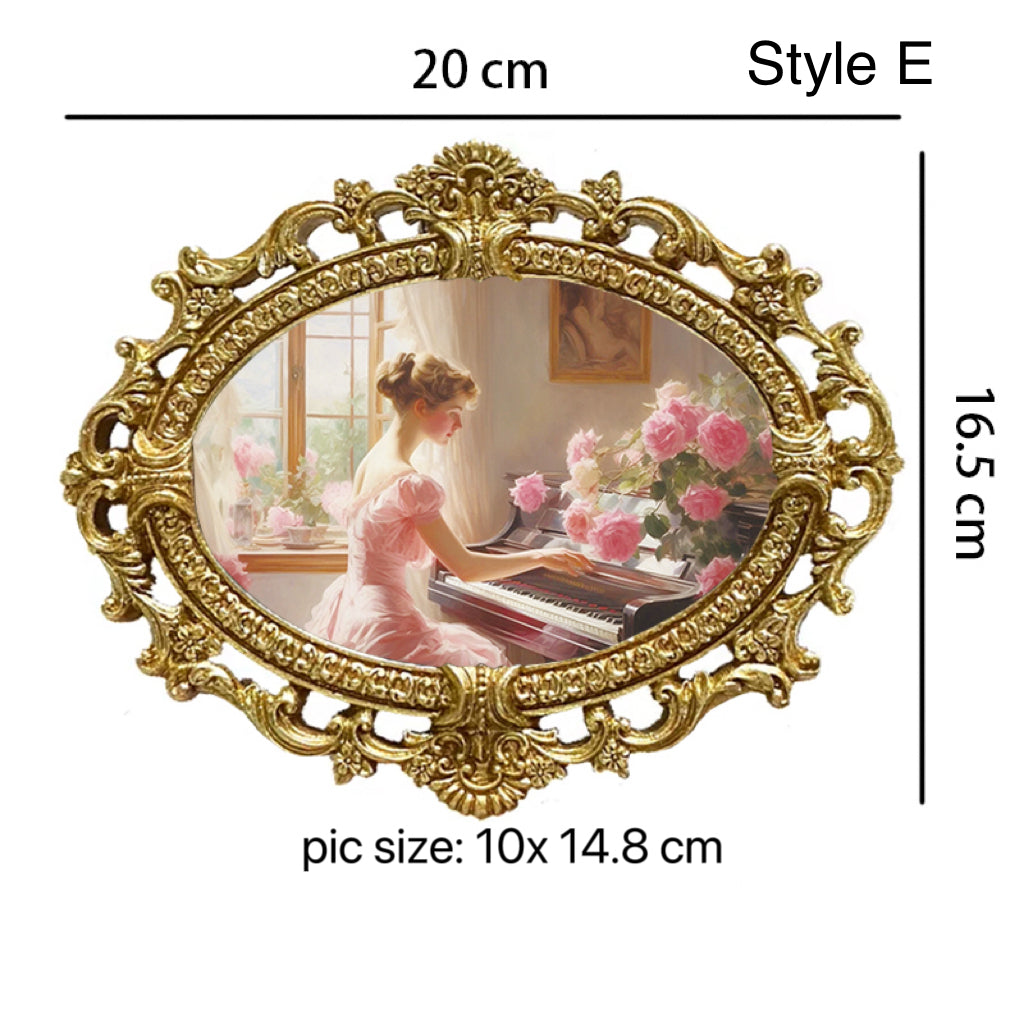 French Style Gold Photo Frame Wall Art