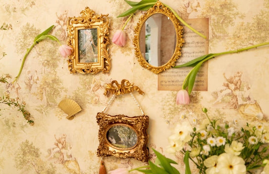 Victorian Vintage Style Photo Frame Wall Art