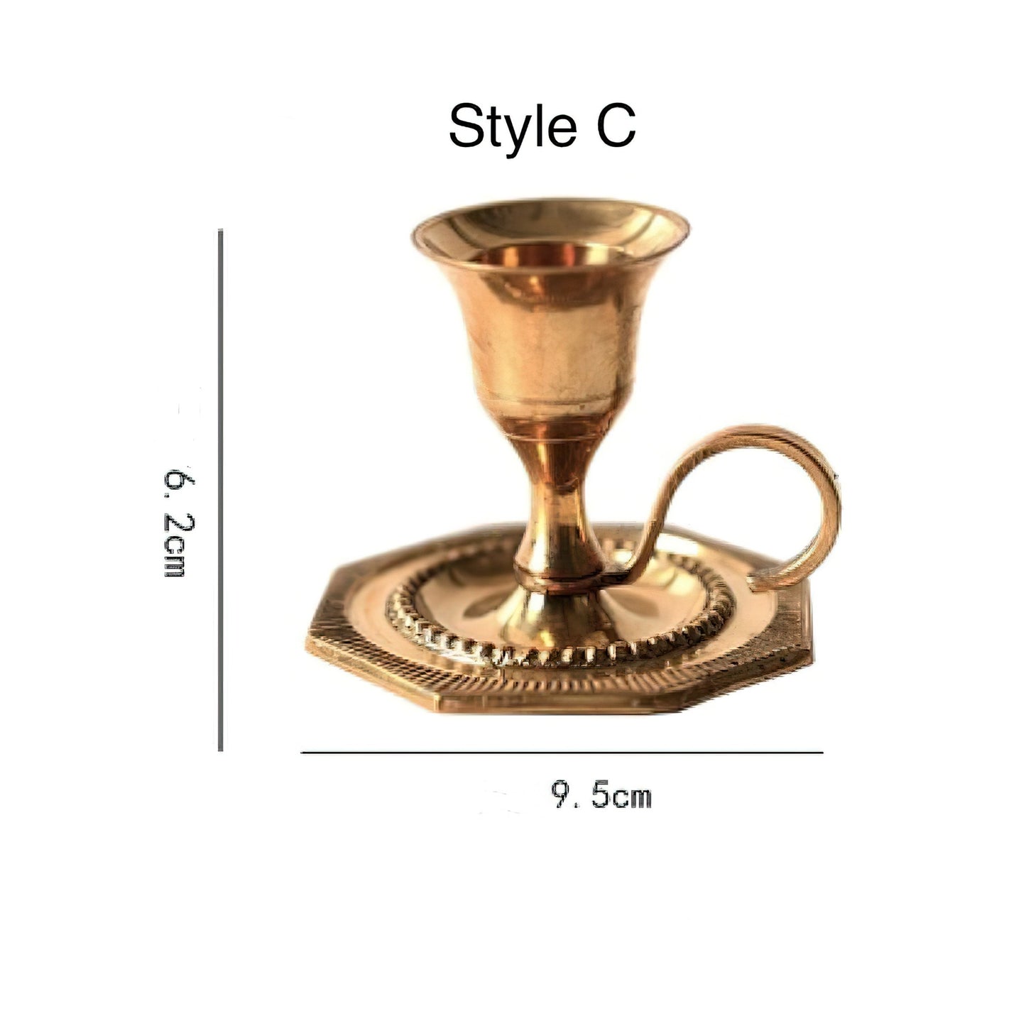 Gold Candlestick Holders