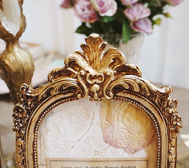 Bronze and Gold Vintage Style Photo Frame Wall Art