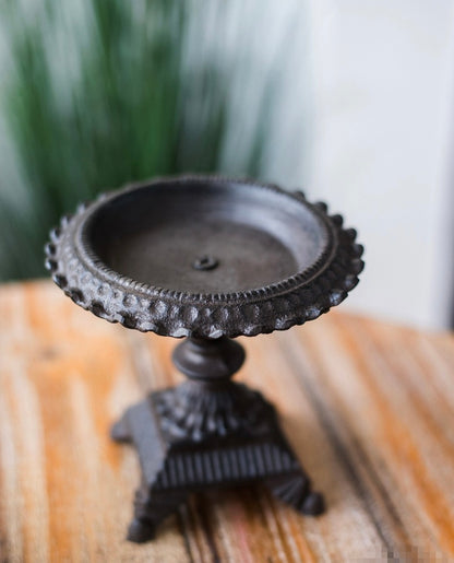 Black Metal Candlestick Holders