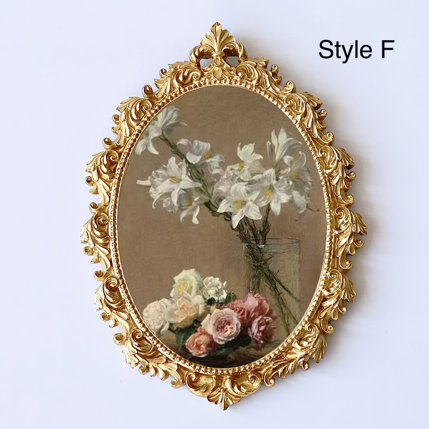 Gold French Victorian Vintage Style Photo Frame Wall Art