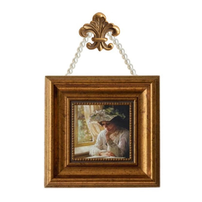 Gold Vintage Style Photo Frame Wall Art