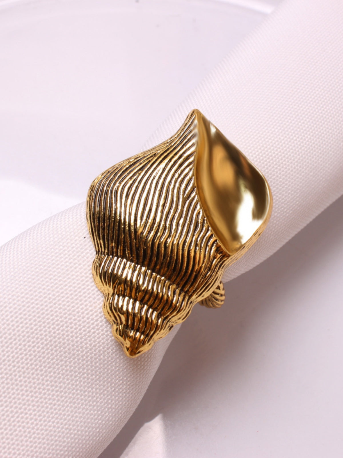 Vintage Inspired Bronze Sealife Napkin Rings (set of 4)