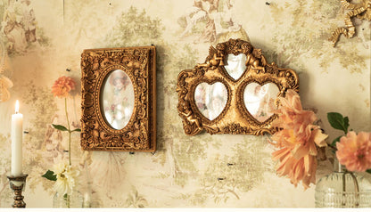 Gold Victorian Vintage Style Angel Photo Frame Wall Art