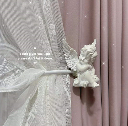 Vintage Inspired Angel Curtain Tiebacks Hooks